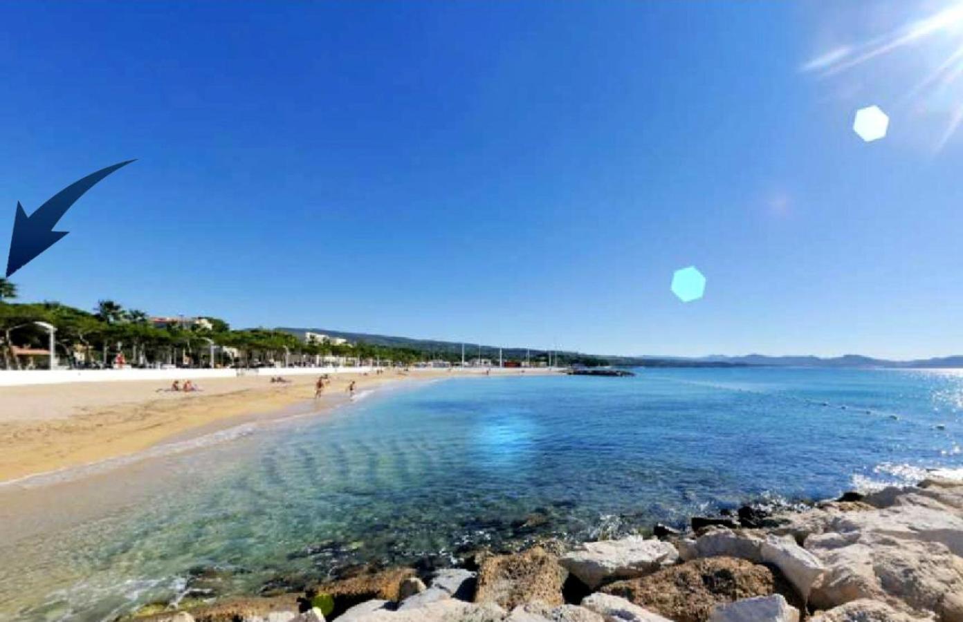 Logement Climatise Avec Jardin Et Parking Pour 2 Personnes En Bord De Plage Ла-Сьота Экстерьер фото